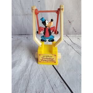 1977 Goofy Tricky Trapeze Flipper Toy - Vintage Gabriel/Disney Toy